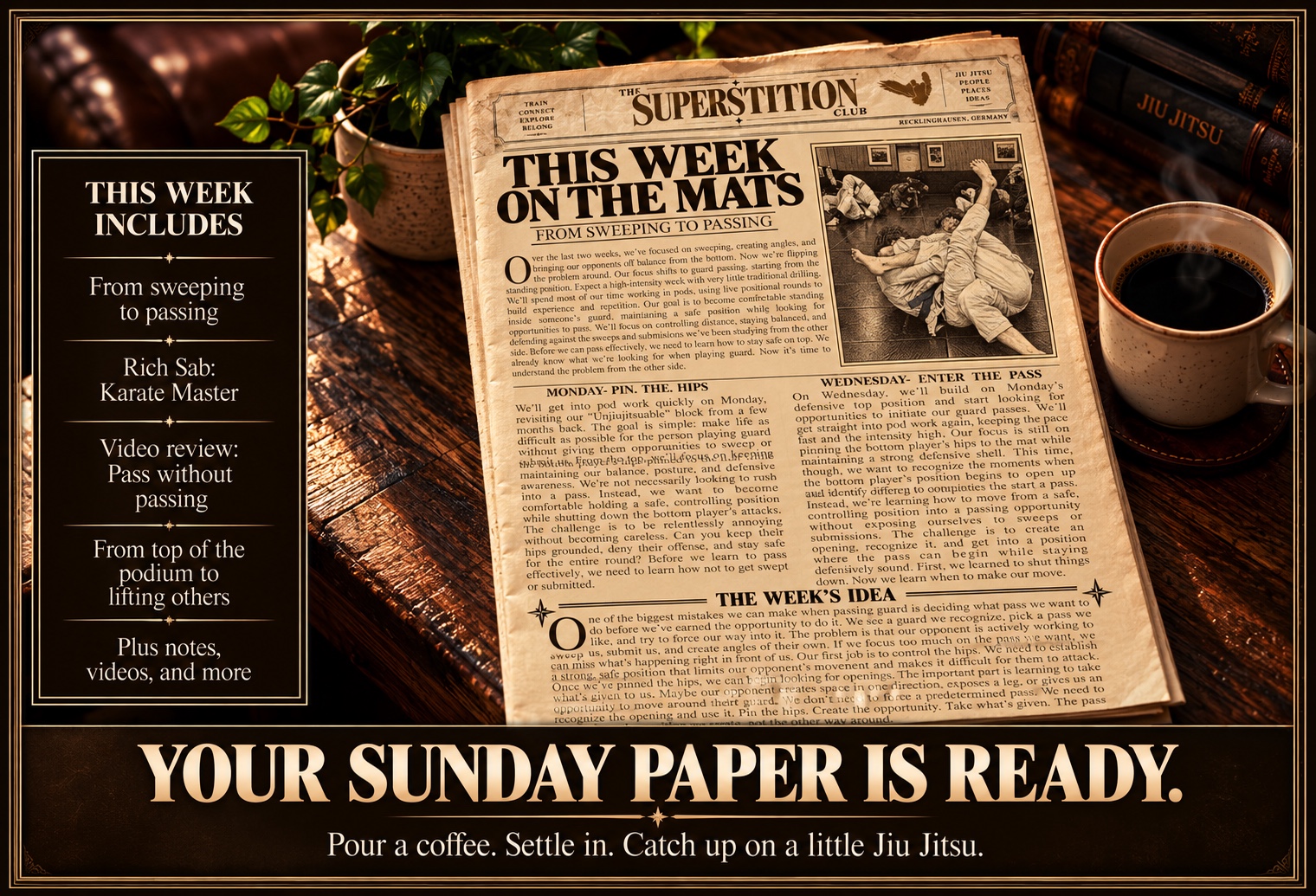 Read the latest edition of The Sunday Paper